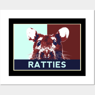 Ratties Pop Art Posters and Art